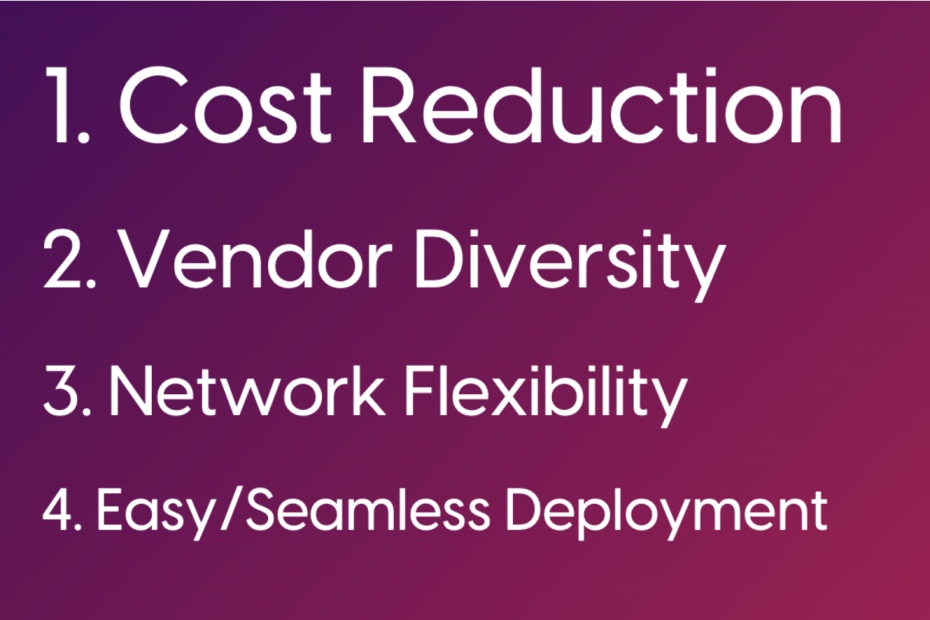 Question 3. Source: RCR Wireless News surveyed. Open RAN Implementaiton