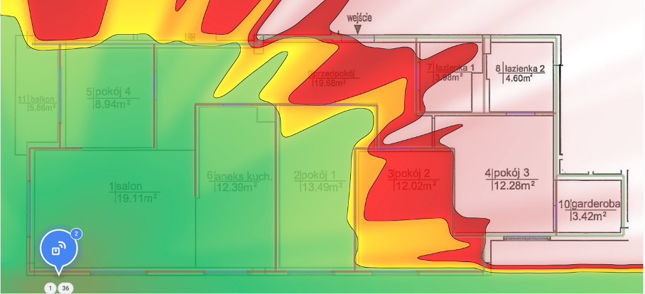 wifi coverage, house