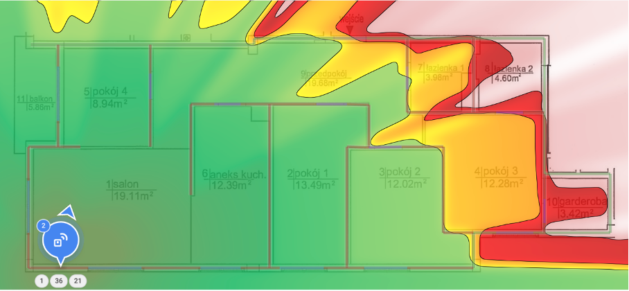 home wifi 7 coverage with wrongly placed AP other type of AP